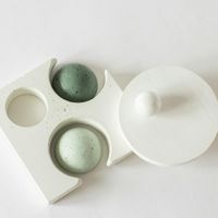 Symmetric abstract shapes representing inner balance